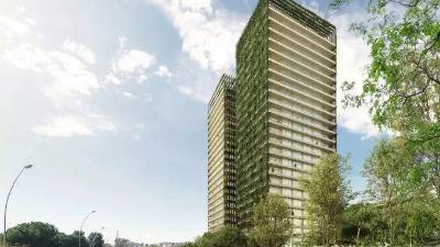 $!’Render’ del futuro rascacielos Tower One de Porta Diagonal-