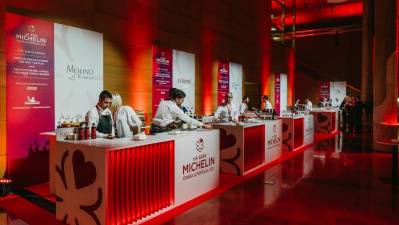 $!Neolith ha patrocinado las galas de la Guía Michelin en Italia, España, Portugal y Alemania.