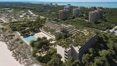 Figuración del proyecto de Lukeson Managment para el hotel Sidi Saler.