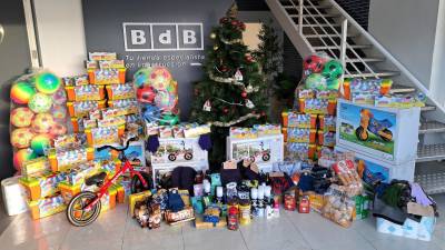 $!Imagen de la recogida de juguetes en las instalaciones de BdB.