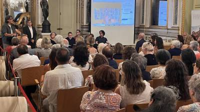 Imagen del acto en Valencia.