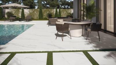 $!Cifre Cerámica aporta distinción a los espacios exteriores