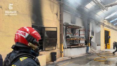 $!Imagen del incendio.