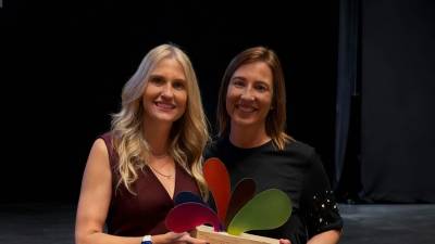 $!Charo Llorca y Laura Martínez.