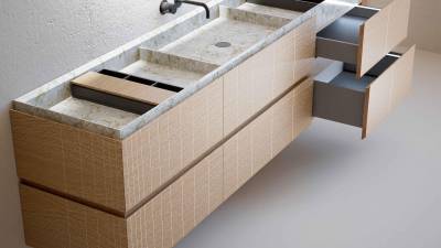 $!Detalle estructura con frisado asimétrico.