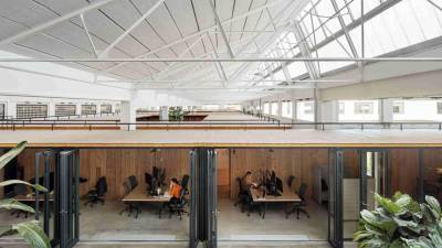 La nueva sede de Galenicum en Sabadell por Harquitectes.