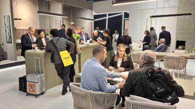El estand de Equipe Cerámicas en la pasada edición de Cersaie.