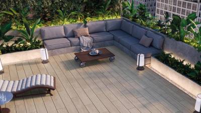 $!Las maderas cerámicas, como las de Heartwood, son tendencia en terrazas y porches.