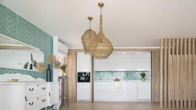 $!La cerámica de APE Grupo aporta modernidad y tradición en la reforma de un apartamento