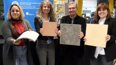 Los inventores de la TECTEX de la UPC de Terrassa.