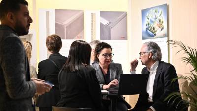 $!España, Italia, Francia y Portugal, los cuatro mercados más activos en el espacio de la marca en feria.