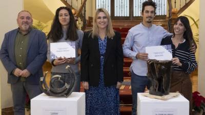 La escultura ‘Turbina’ vence el Concurso Cerámica en Crudo de la Diputación de Castellón