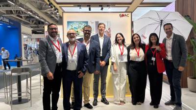 El equipo de Emac Grupo en Cersaie 2026.