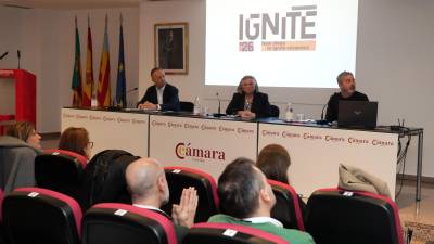 Imagen de la reciente presentación de Ignite en las instalaciones de la Cámara de Comercio de Castellón.