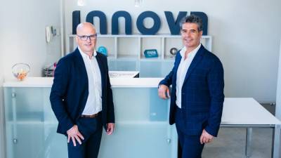 Sergio Llido y Javier Núñez, los dos cofundadores de Innova Group.