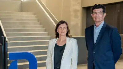 La CEO Myriam Gimeno y el presidente Enrique Gimeno.