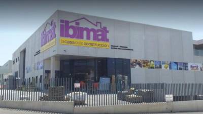 Punto de venta de BdB Ibimat en Ibi, en la provincia de Alicante.