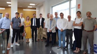 Los participantes en el ‘workshop’ en Castelló.