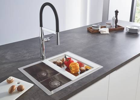 $!Funcionalidad y diseño en la serie K de Grohe de fregaderos de cocina