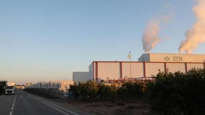 Panorámica de la fábrica de STN en Nules. GABRIEL UTIEL