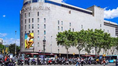 El Corte Inglés de Plaza de Cataluña en Barcelona.