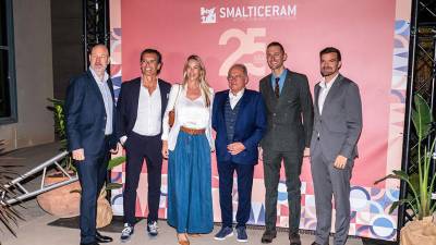 $!El photocall del evento.