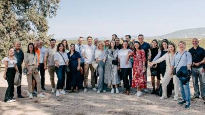 $!Imagen del equipo humano de Vesco Clays Spain que, durante el pasado ejercicio, creció un 43% con la creación de once nuevos puestos de trabajo.