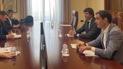 $!Imagen de la reunión de Anffecc con Marián Cano.