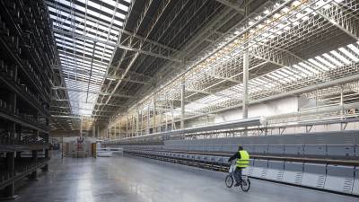 $!Una de las plantas de producción de Porcelanosa