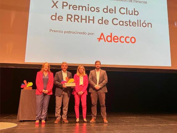 Chumillas Technology recibe el premio a sus buenas prácticas por parte del Club de Recursos Humanos de Castellón