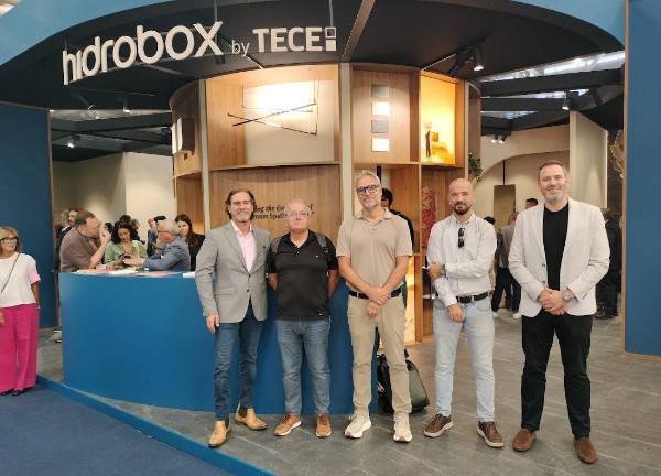 Gamma conoce en Cersaie las novedades de Hidrobox by TECE y TECE