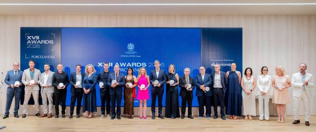 $!Todos los premiados y miembros del jurado de los XVII Premios Porcelanosa.