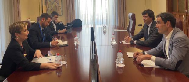 $!Imagen de la reunión de Anffecc con Marián Cano.