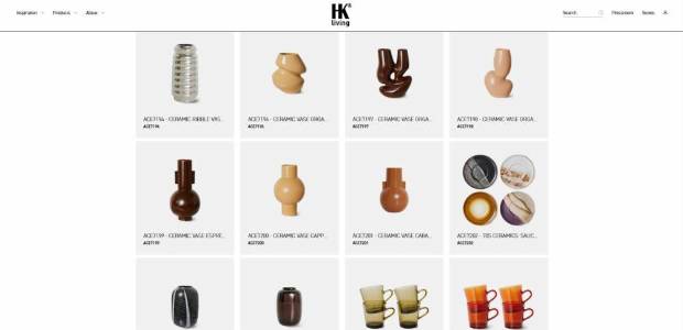 $!El portal de comercio electrónico de HKLiving, firma holandesa especializada en artículos de decoración.