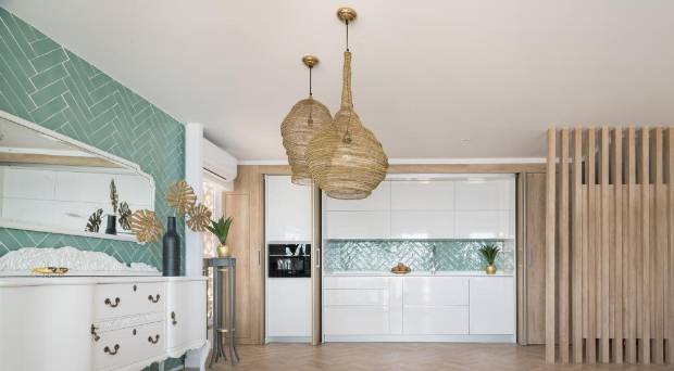 $!La cerámica de APE Grupo aporta modernidad y tradición en la reforma de un apartamento