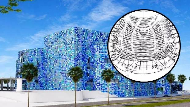 $!Render del futuro Auditorio de la Música de Málaga.