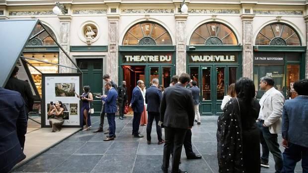 $!La entrega de premios de Porcelanosa tuvo lugar en el Théâtre du Vaudeville, una valiosa joya arquitectónica y cultural en Bruselas.