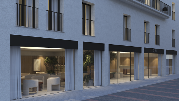 $!Render de la terraza exterior del Hotel Sofía de Gandía.