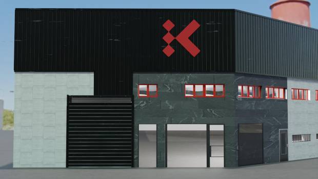 $!Detalle de la fachada de las nuevas instalaciones de Keeltek en Almassora.