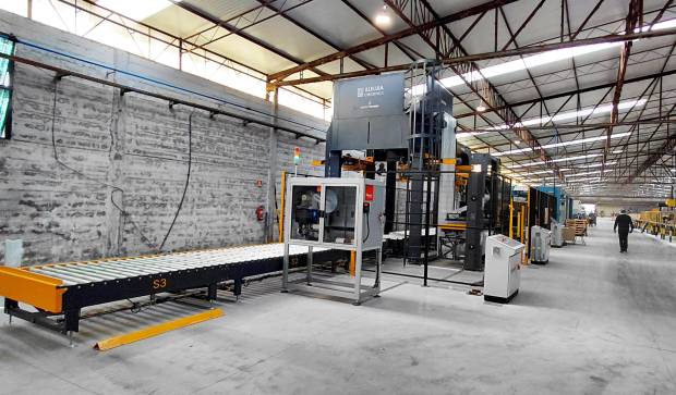 $!El equipamiento de Innova Group en las instalaciones de Aleluia Ceramics.