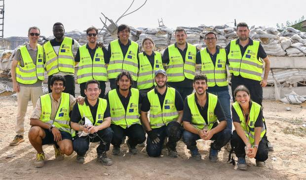 $!El equipo del proyecto.