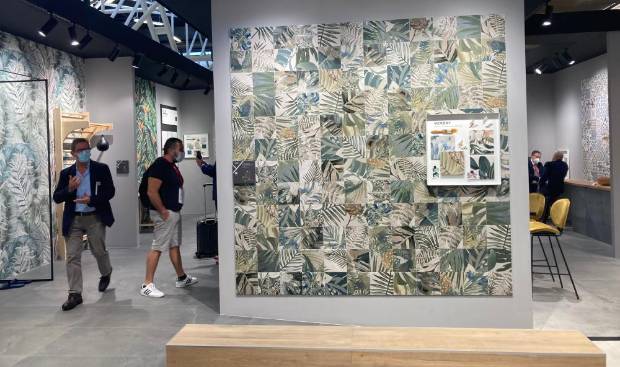 $!Tendencias | El covid-19 cambia la forma de exponer la cerámica en Cersaie
