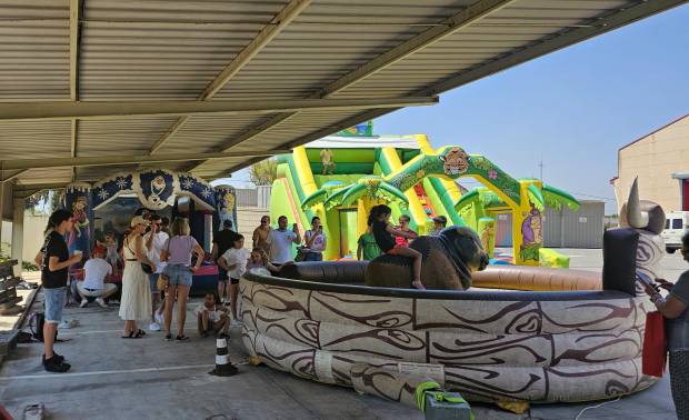 $!El área de actividades para los más pequeños dentro del