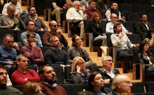 $!Algunos de los asistentes al evento en Castelló.