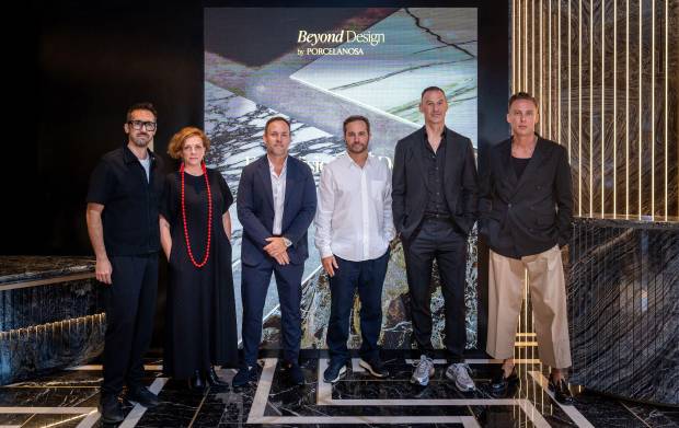 $!Creadores de las piezas diseñadas con Xtone y Krion para Porcelanosa.