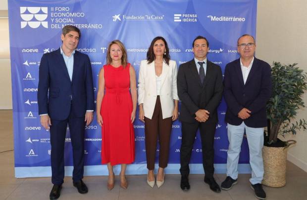 $!Andrés Sánchez, Begoña Carrasco, Mª Ángeles Pallarés, Manuel Argüelles y Ángel Báez.