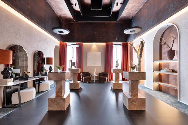 $!El Auditorio Opulus, espacio de Valpaint, diseñado por Miguel Muñoz Estudio.