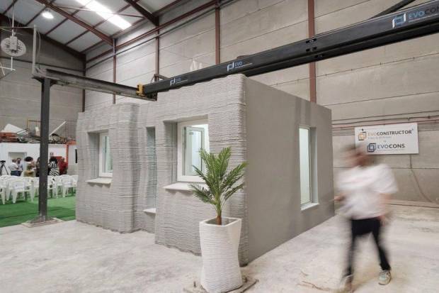 $!Así es la primera vivienda construida con hormigón 3D en España