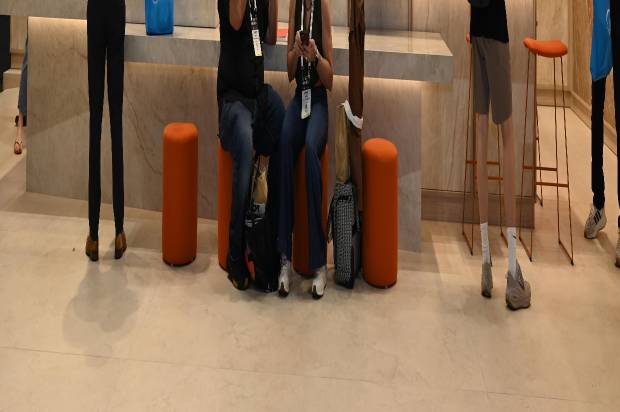 $!El estand de Venux en el evento.