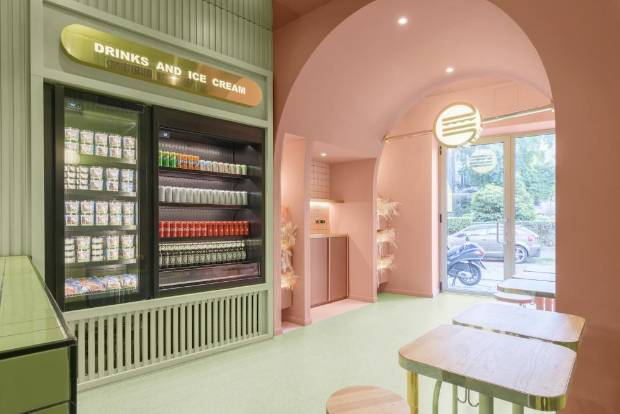 $!Un restaurante futurista con la cerámica como protagonista